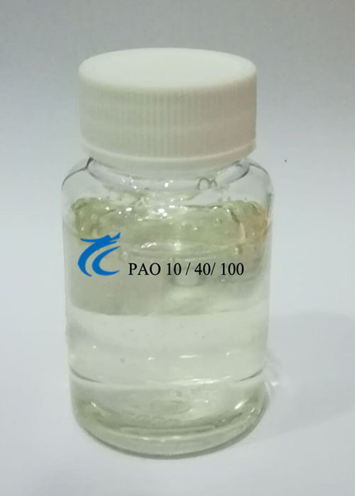 Poly-a-olefin synthetic base oil PAO 10 / 40/ 100